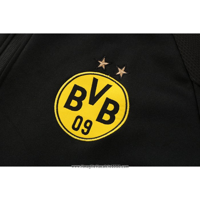 Giacca con Capucha Borussia Dortmund 2021 2022 Nero